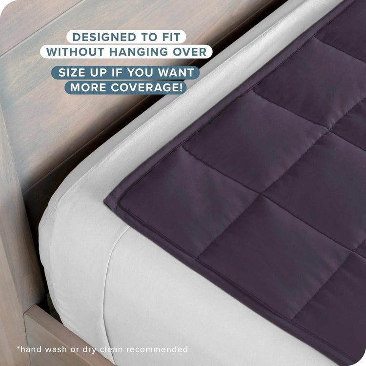 Bare Home Weighted Blanket – Ultimate Comfort & Relaxation (7lb, Twin/Full Size)
