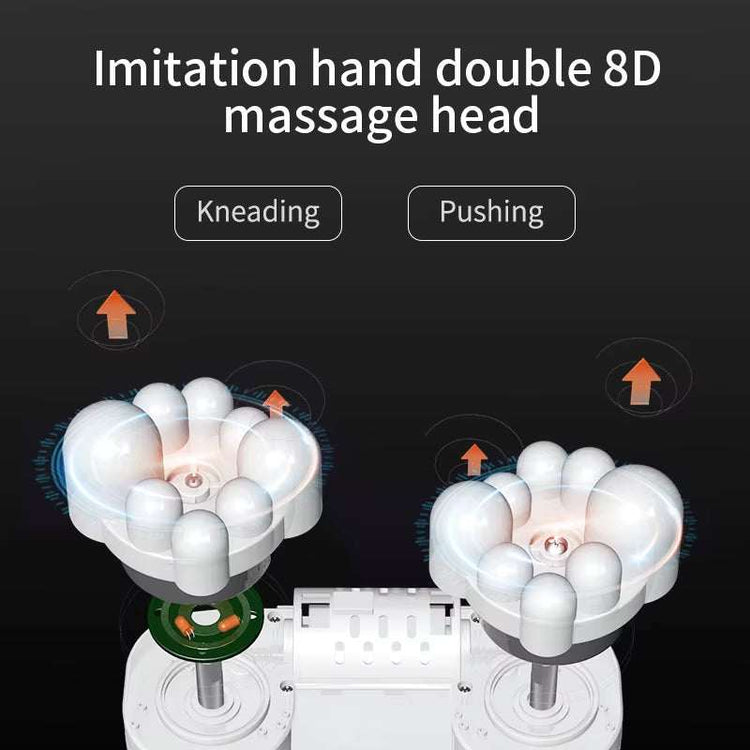 Electric Neck & Shoulder Massager with Heat – Deep Tissue Cervical Traction Pillow for Pain Relief & Relaxation