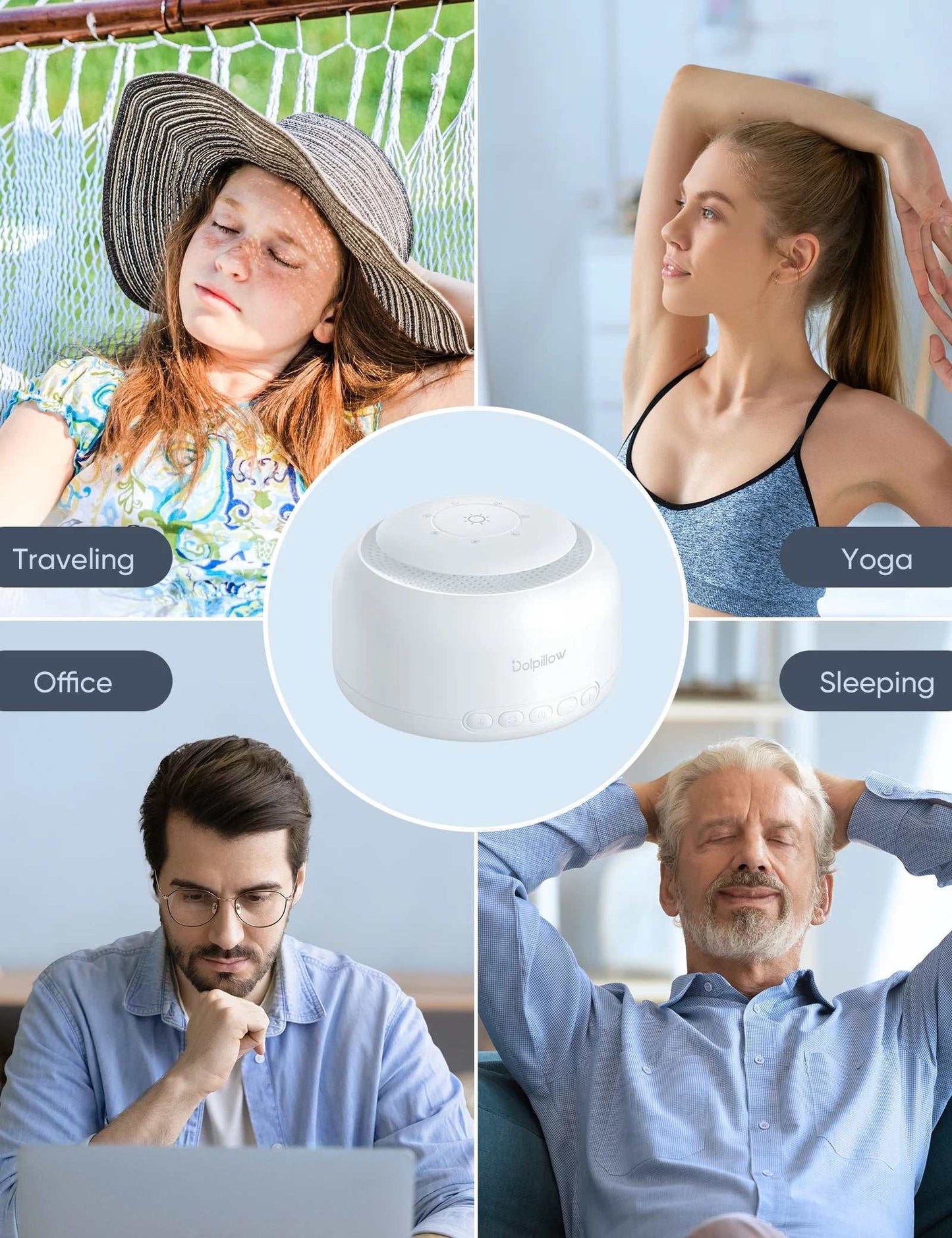 Dolpillow White Noise Machine - CalmCore