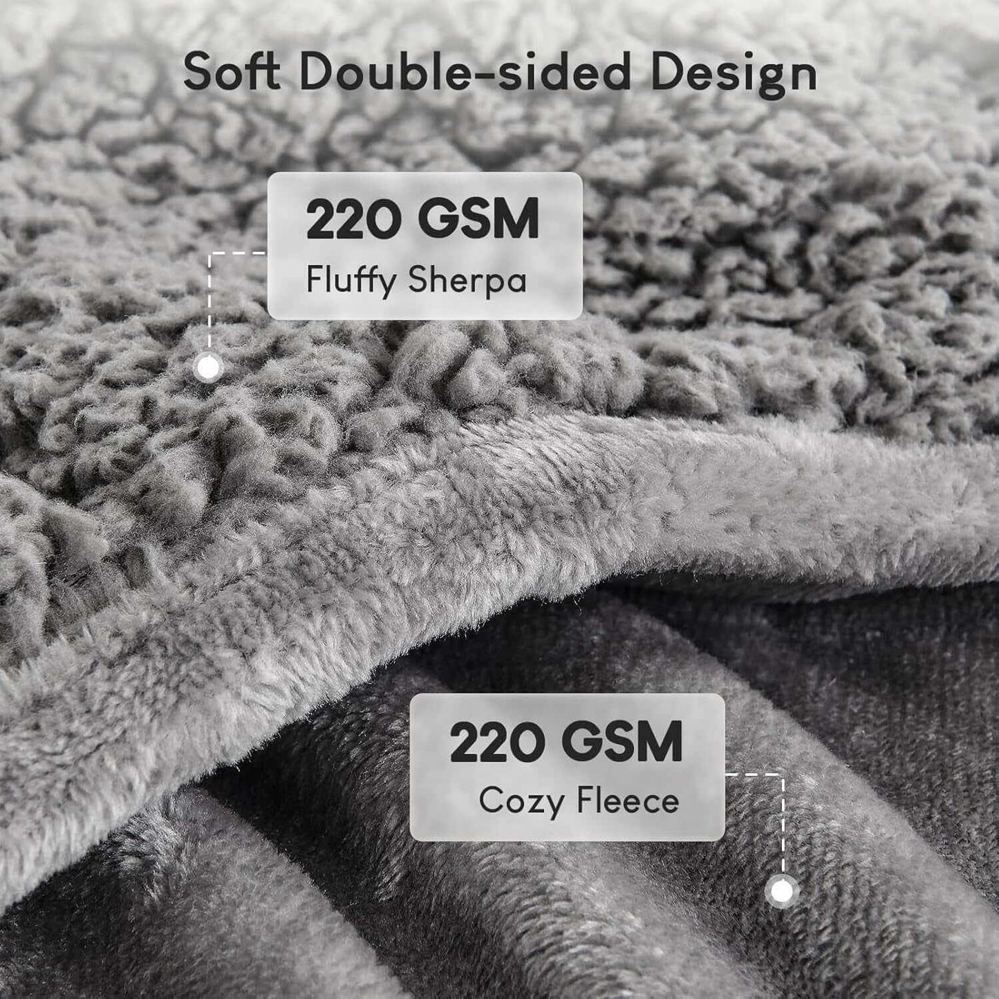 Bare Weighted Blanket - Sleep Deeper, Less Stress - CalmCore