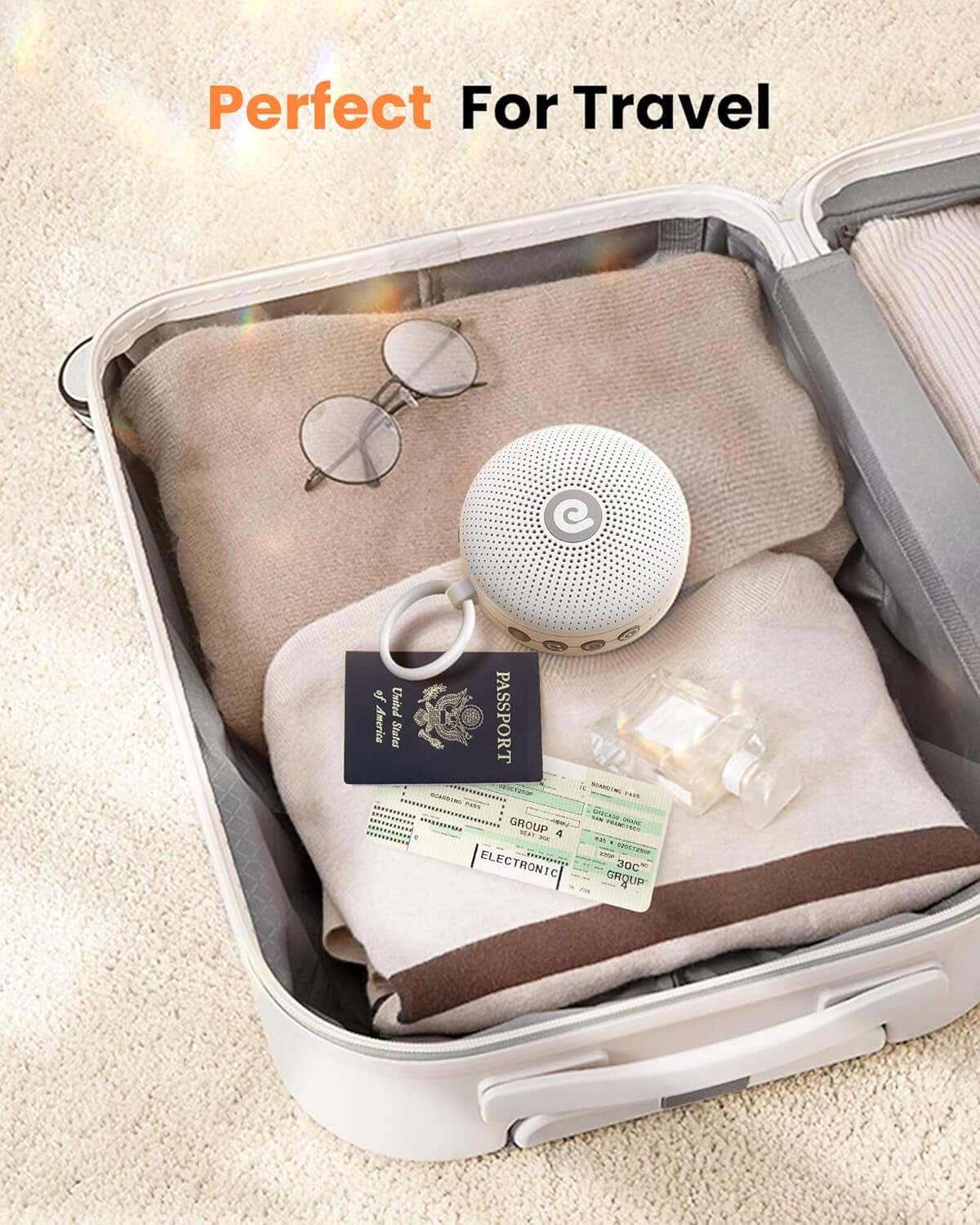 Dreamegg White Noise Machine 29 Soothing Sounds for Sleep - CalmCore