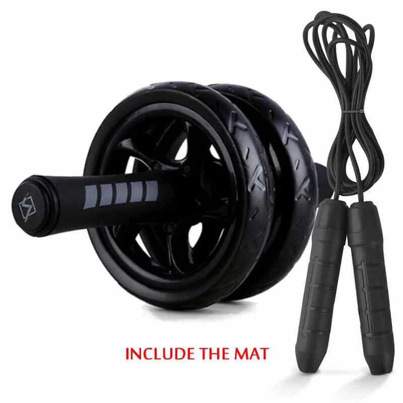 2 - in - 1 Ab Roller & Jump Rope Set - CalmCore