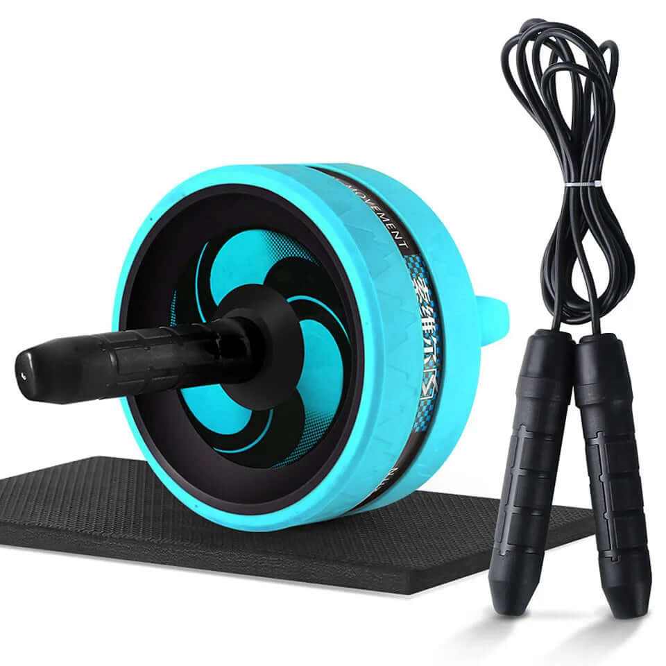 2 - in - 1 Ab Roller & Jump Rope Set - CalmCore