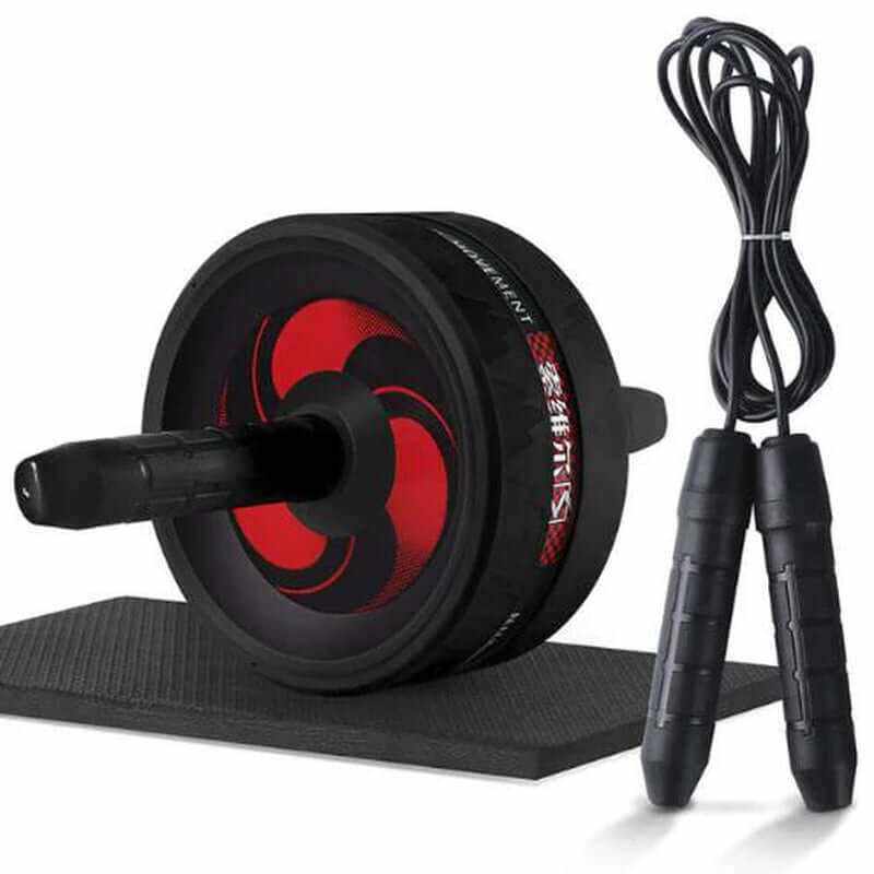 2 - in - 1 Ab Roller & Jump Rope Set - CalmCore