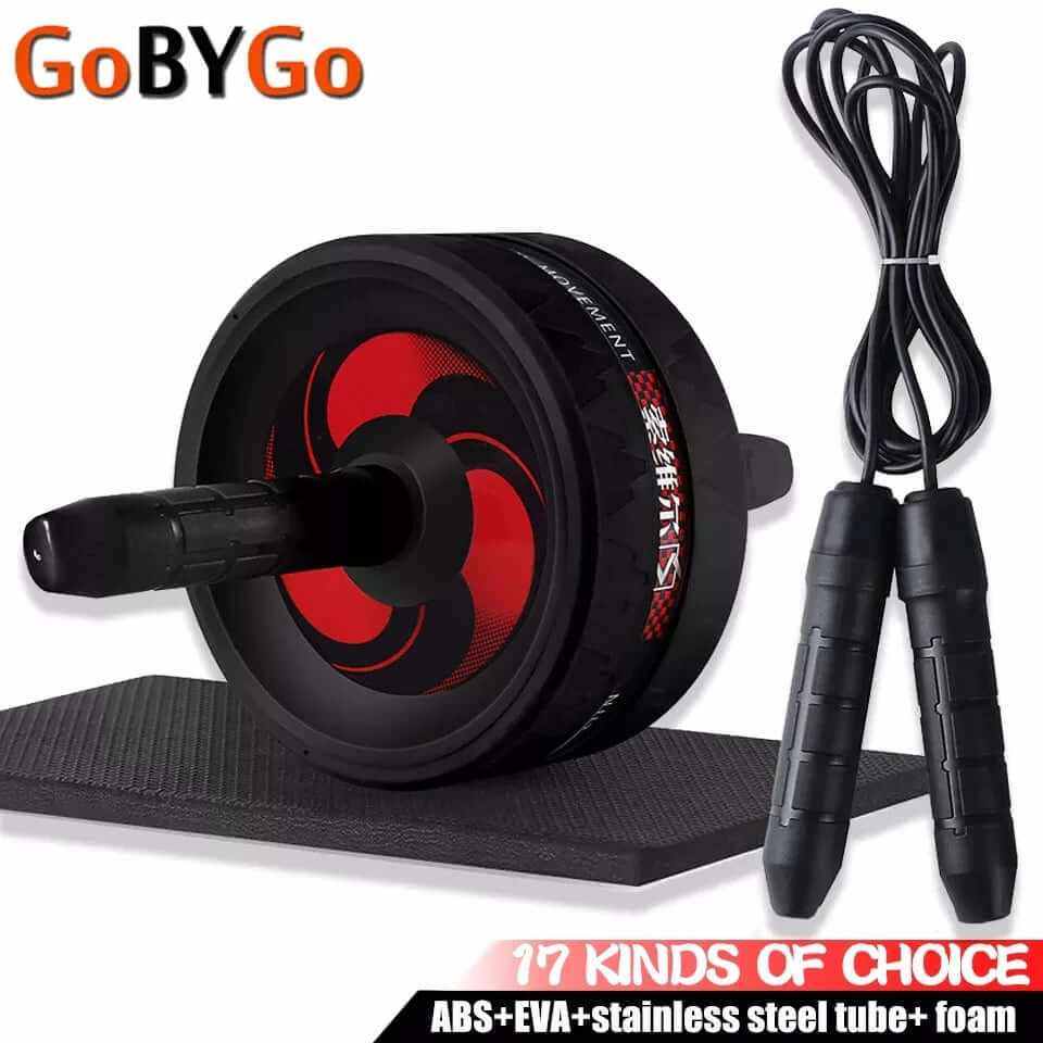 2 - in - 1 Ab Roller & Jump Rope Set - CalmCore
