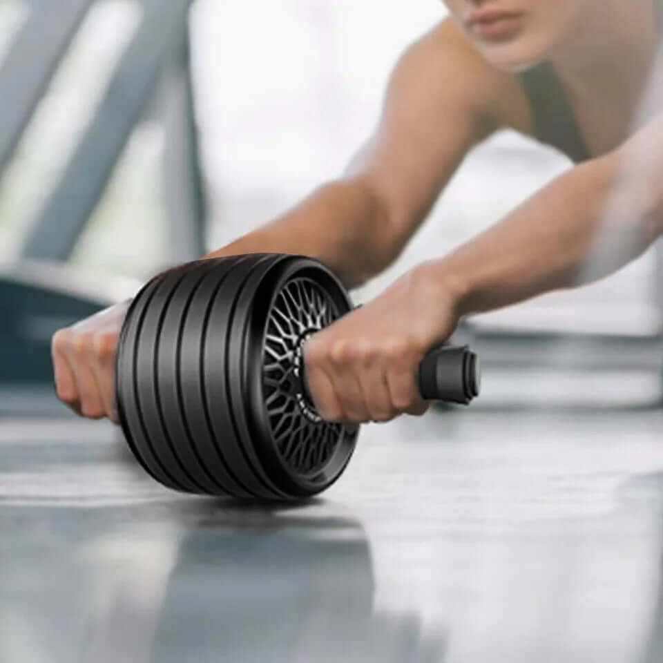 2 - in - 1 Ab Roller & Jump Rope Set - CalmCore
