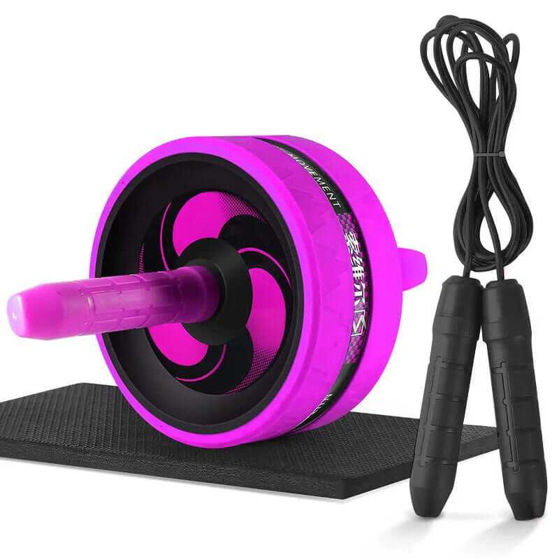 2 - in - 1 Ab Roller & Jump Rope Set - CalmCore
