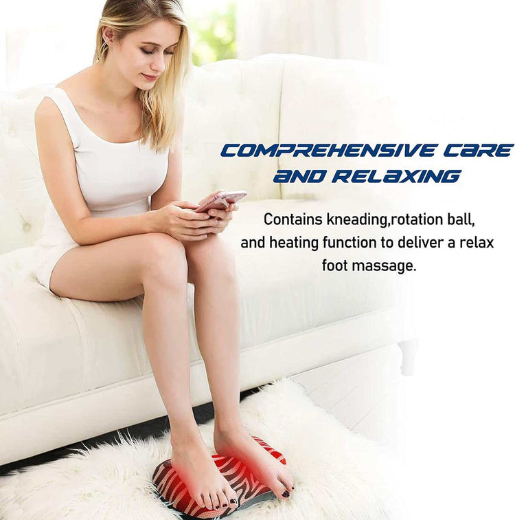 Shiatsu Back & Neck Massager with Heat – Deep Tissue Relief for Full Body Relaxation! 🔥