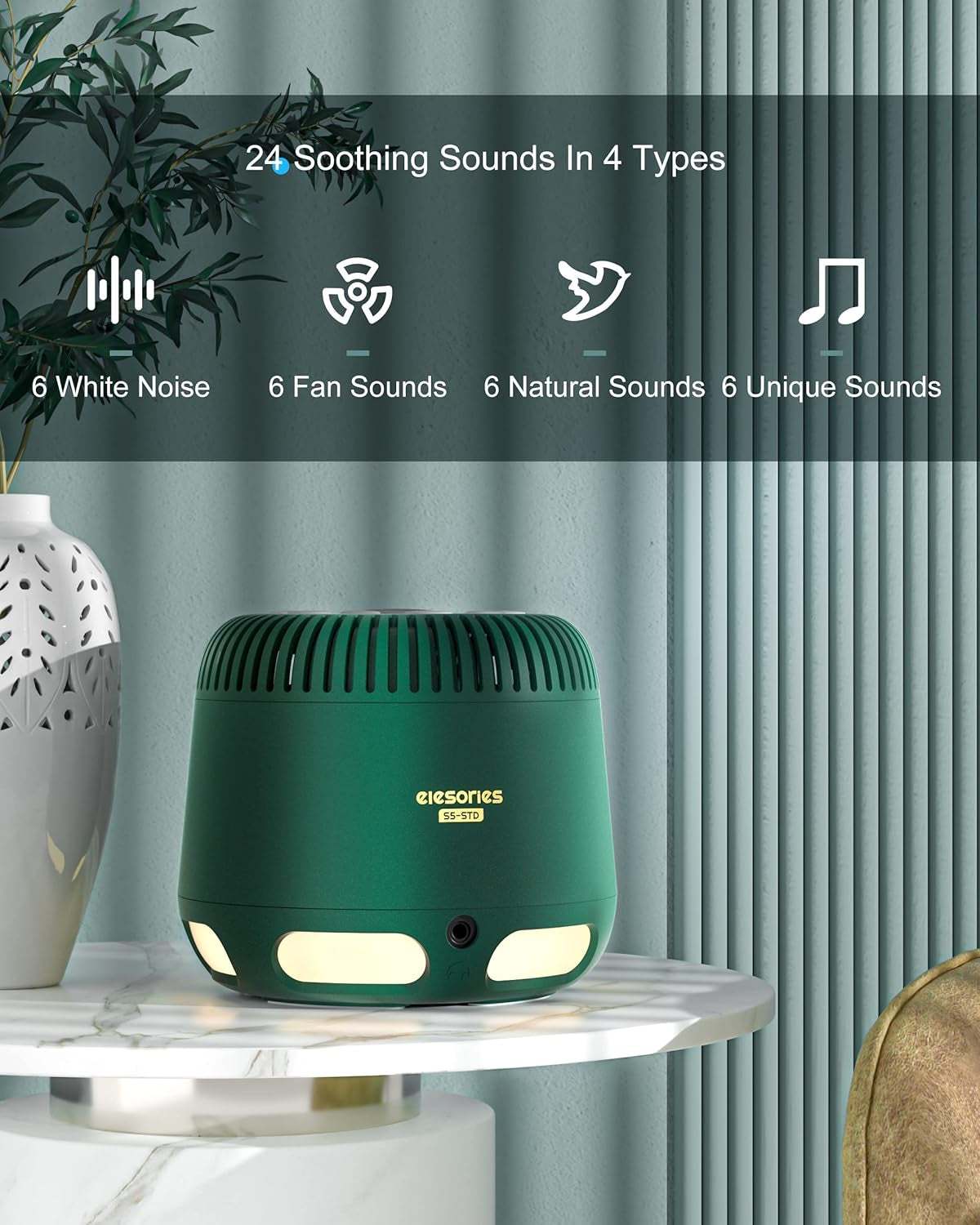 Smart White Noise Machine - CalmCore