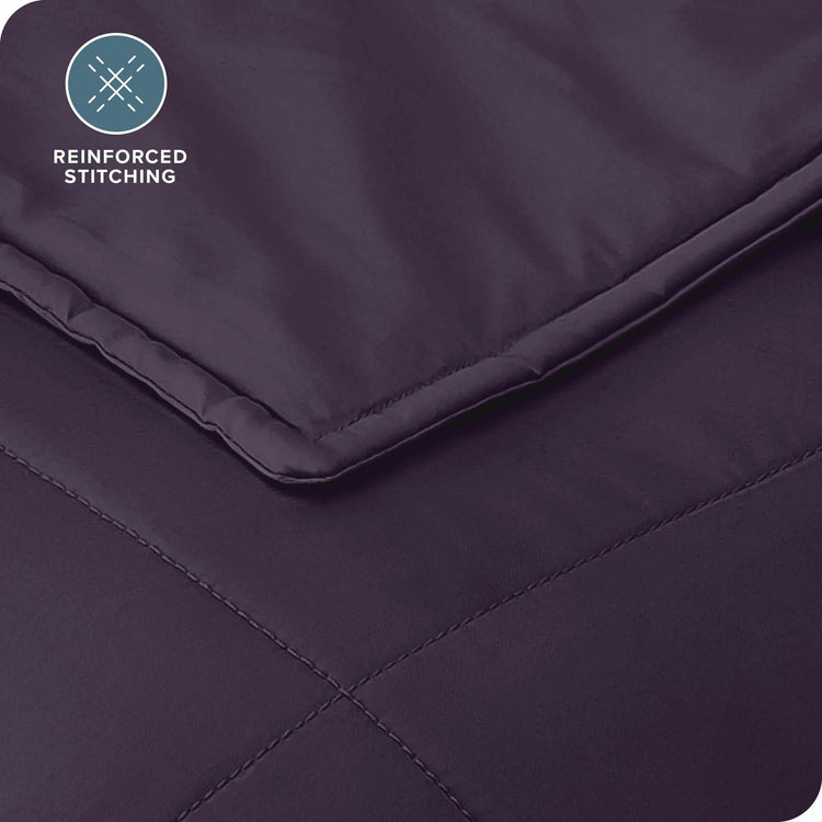 Bare Home Weighted Blanket – Ultimate Comfort & Relaxation (7lb, Twin/Full Size)
