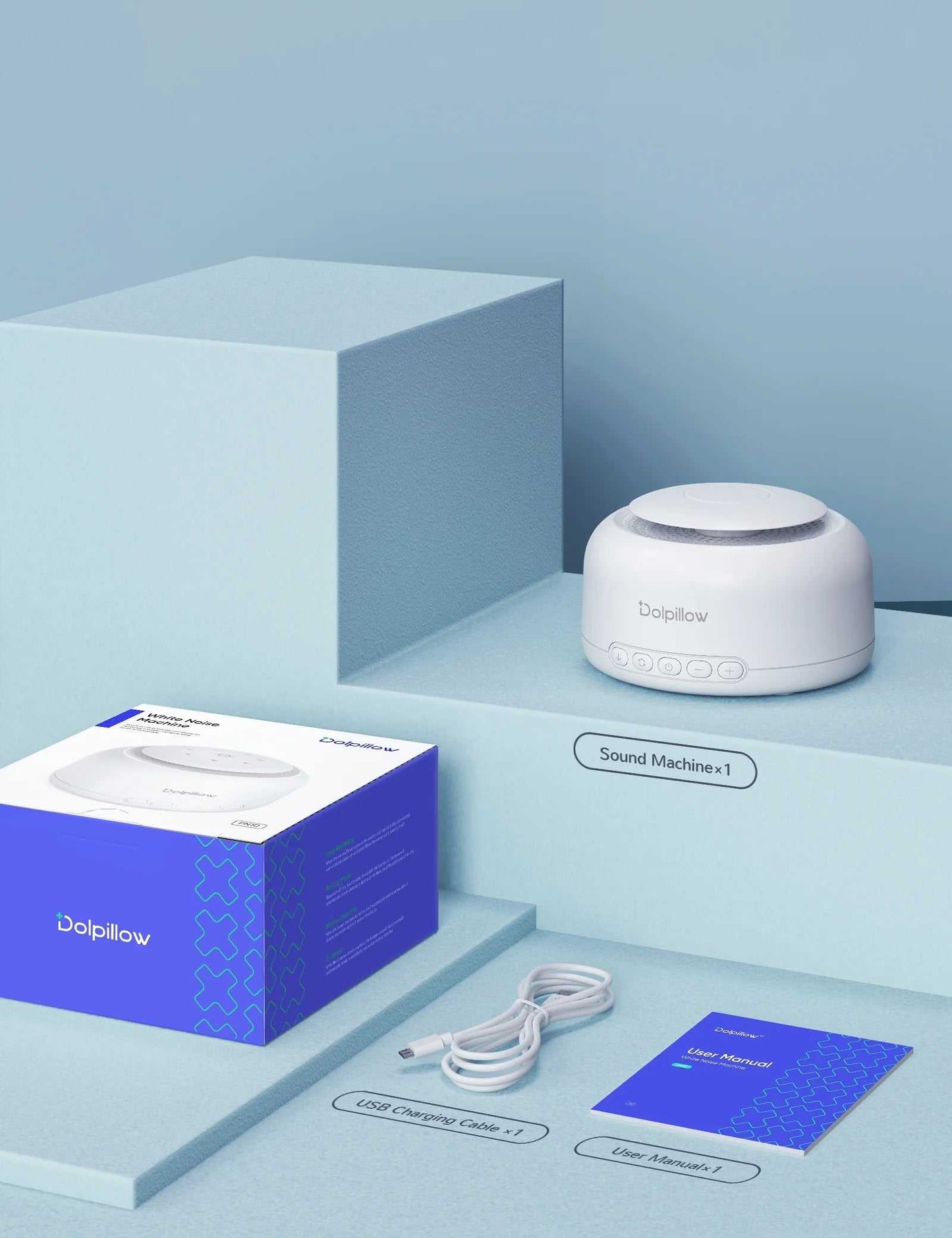 Dolpillow White Noise Machine - CalmCore