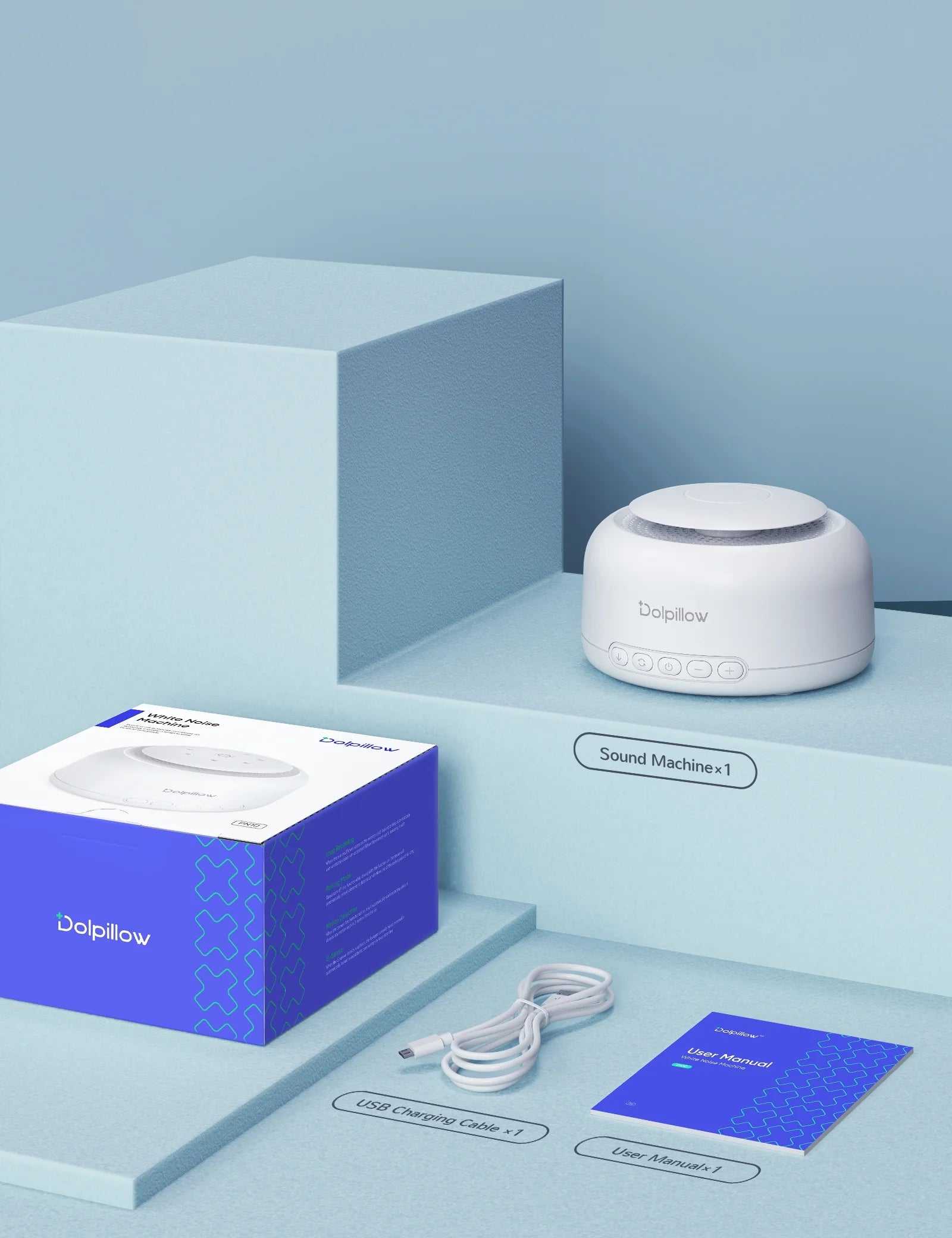 Dolpillow White Noise Machine - CalmCore