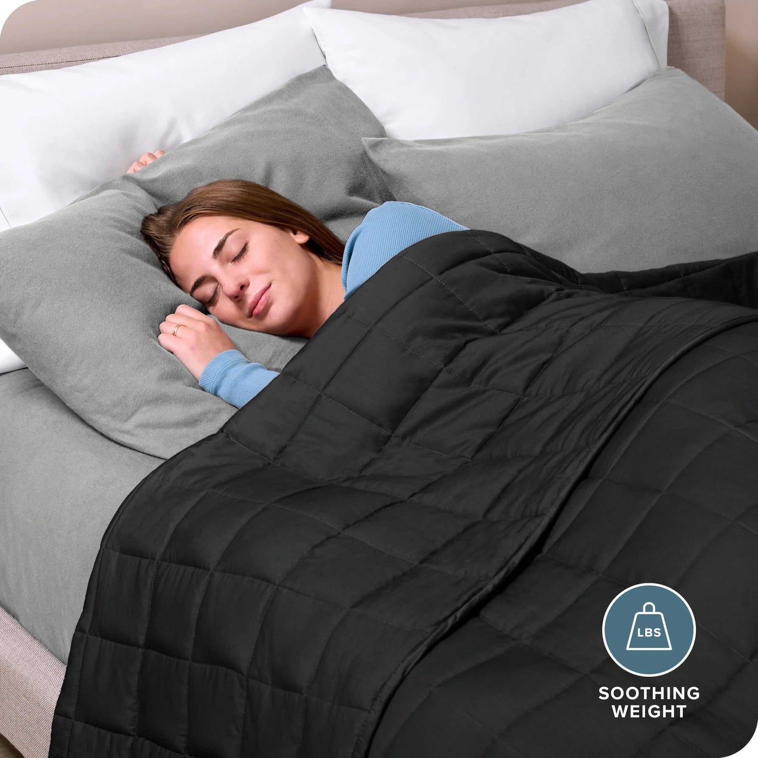 Bare Home King Size Weighted Blanket – Ultimate Comfort & Deep Sleep (30lbs)