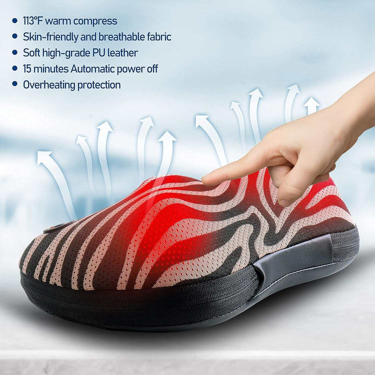 Shiatsu Back & Neck Massager with Heat – Deep Tissue Relief for Full Body Relaxation! 🔥