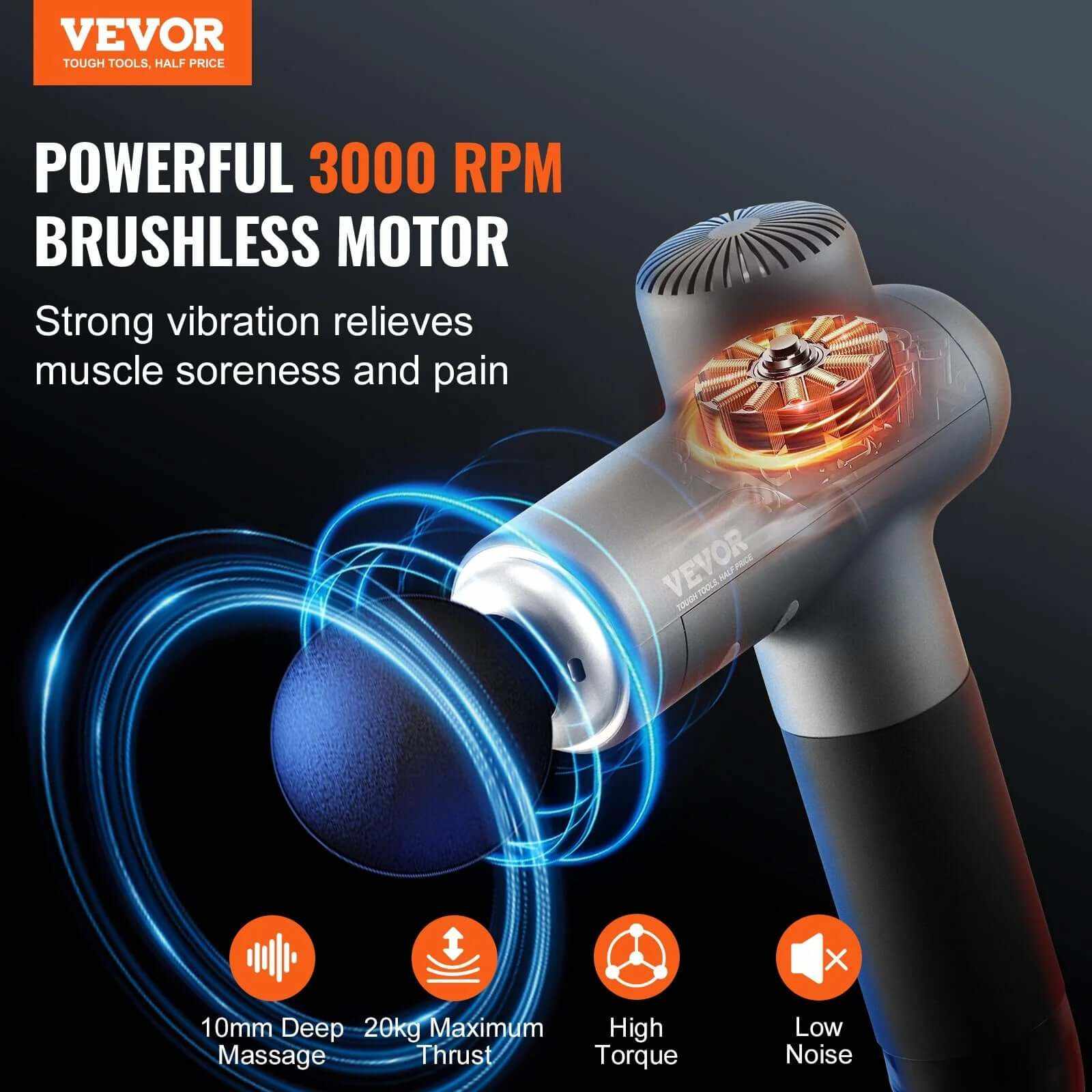 Ultimate Massage Gun – Professional Muscle Relief - CalmCore
