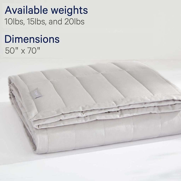 Weighted Blanket, 20 Lbs, Gray