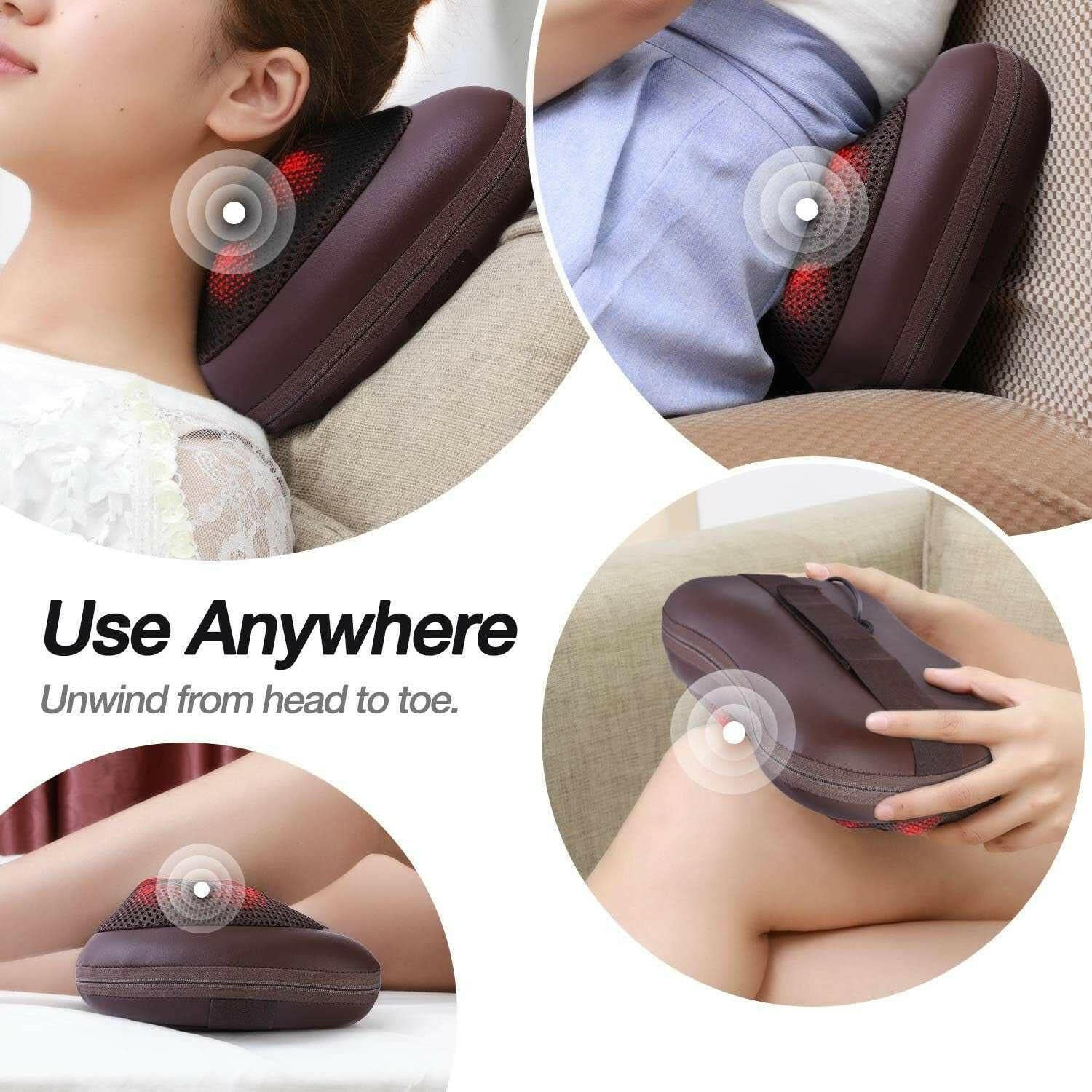 3D Shiatsu Comfort Massager with Heat Function - CalmCore